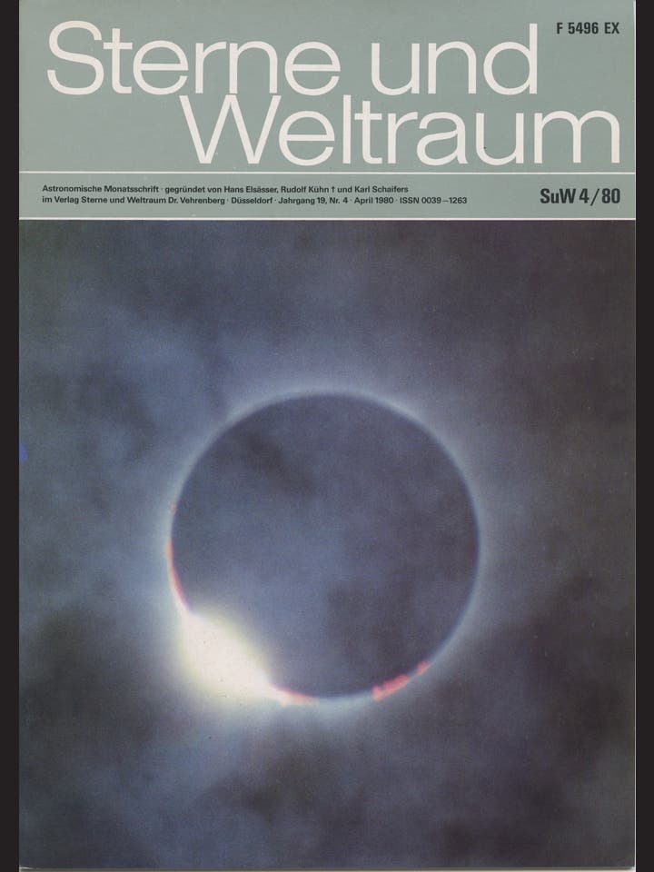 Sterne und Weltraum – 4/1980 – April 1980