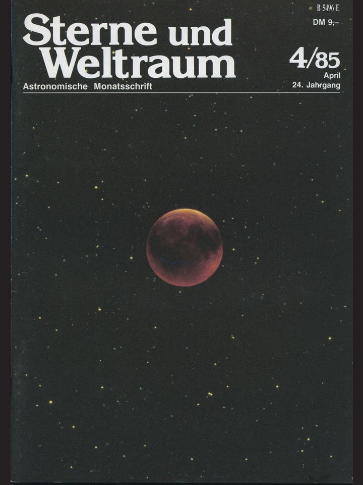 Sterne und Weltraum - 4/1985 - April 1985