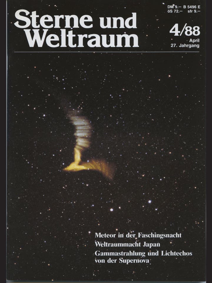 Sterne und Weltraum - 4/1988 - April 1988