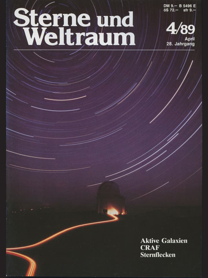 Sterne und Weltraum - 4/1989 - April 1989