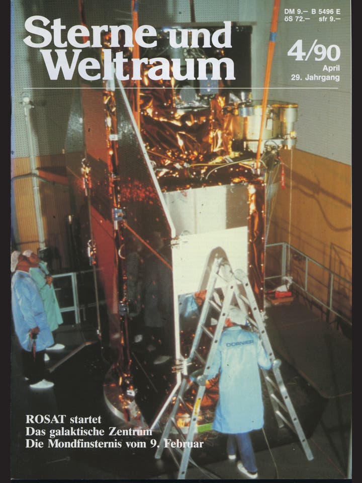 Sterne und Weltraum - 4/1990 - April 1990