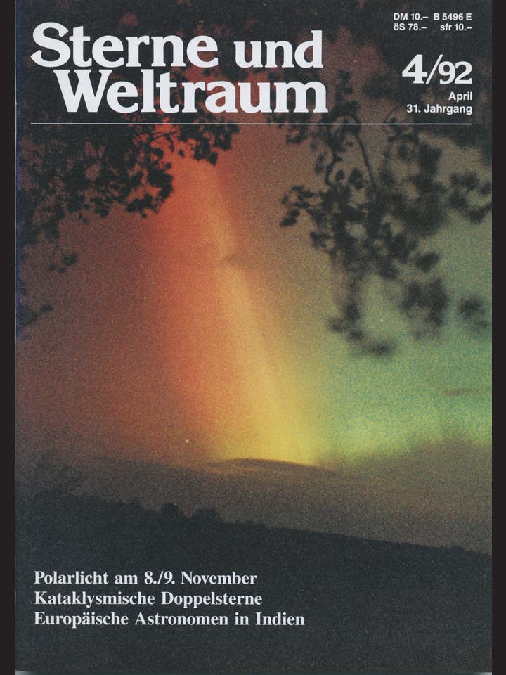 Sterne und Weltraum - 4/1992 - April 1992