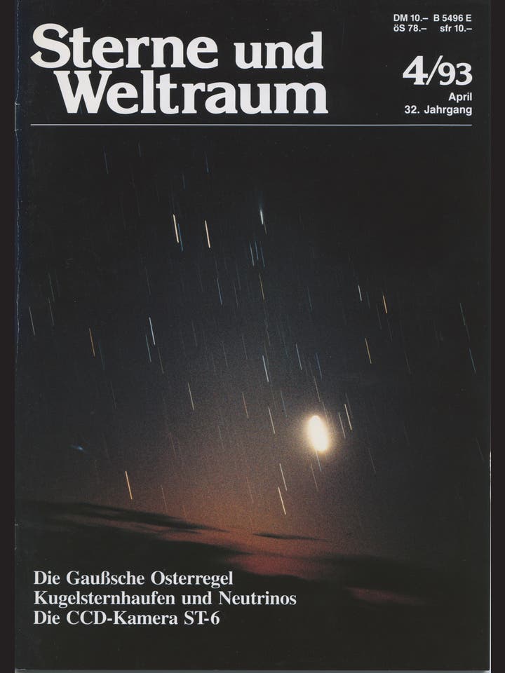 Sterne und Weltraum - 4/1993 - April 1993