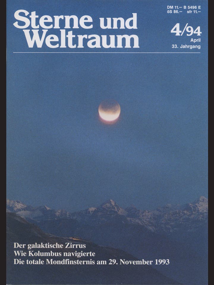 Sterne und Weltraum - 4/1994 - April 1994