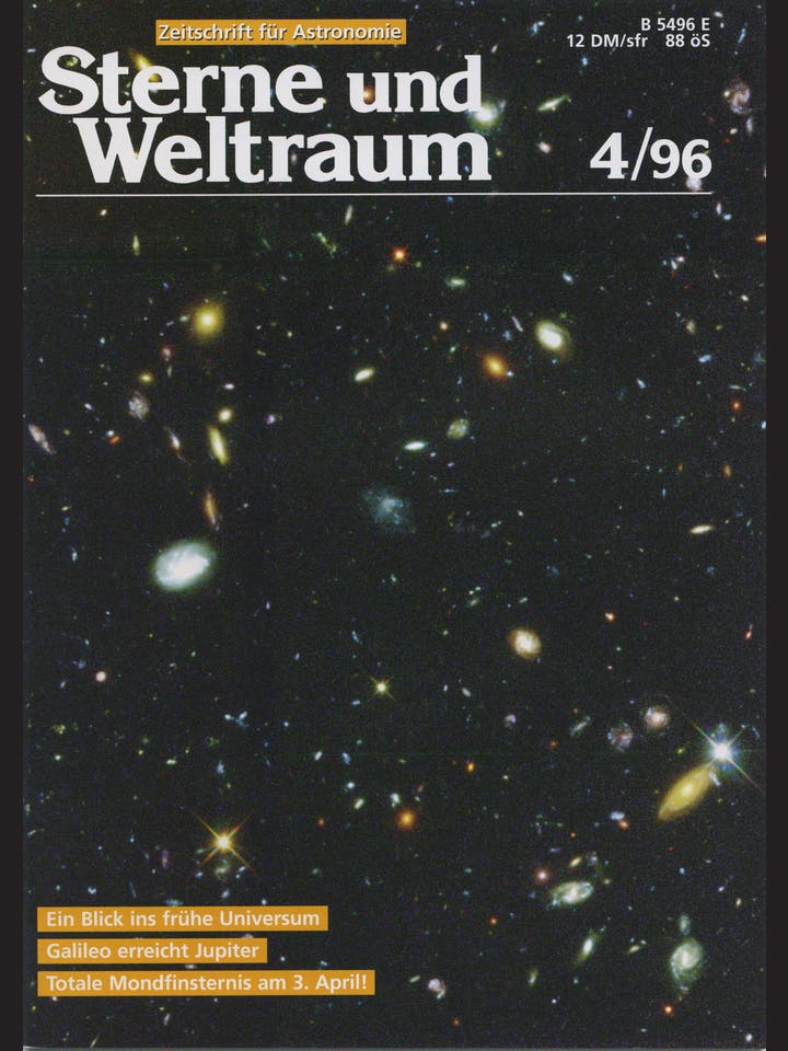 Sterne und Weltraum - 4/1996 - April 1996