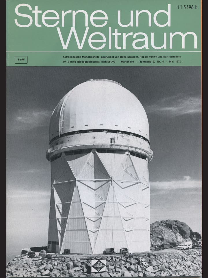 Sterne und Weltraum - 5/1970 - Mai 1970