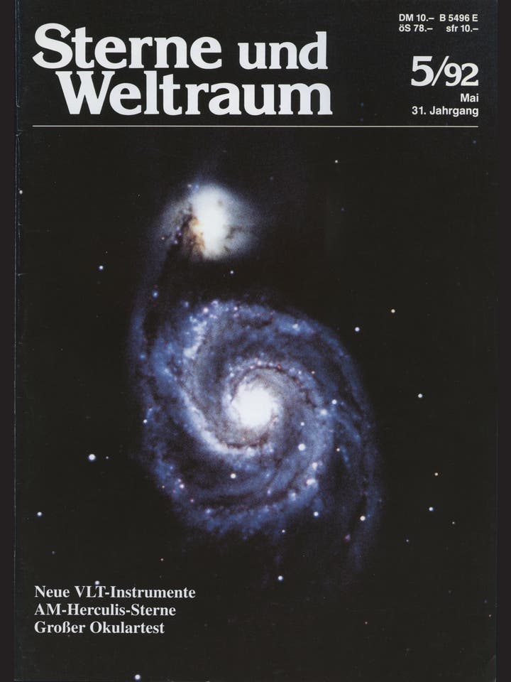 Sterne und Weltraum - 5/1992 - Mai 1992