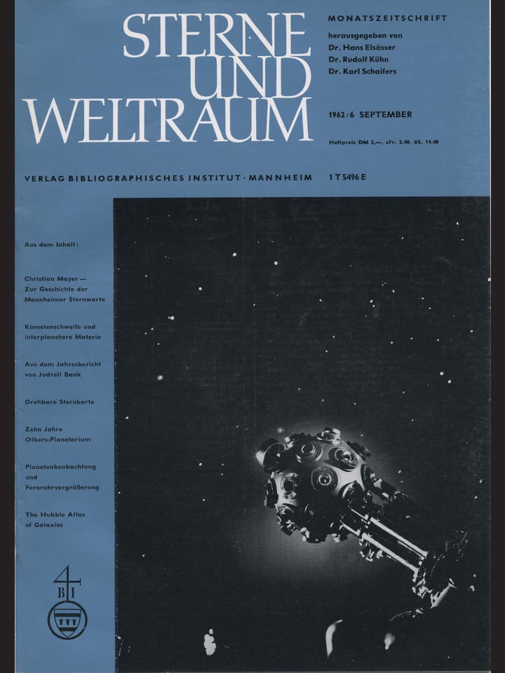 Sterne und Weltraum - 6/1962 - September 1962