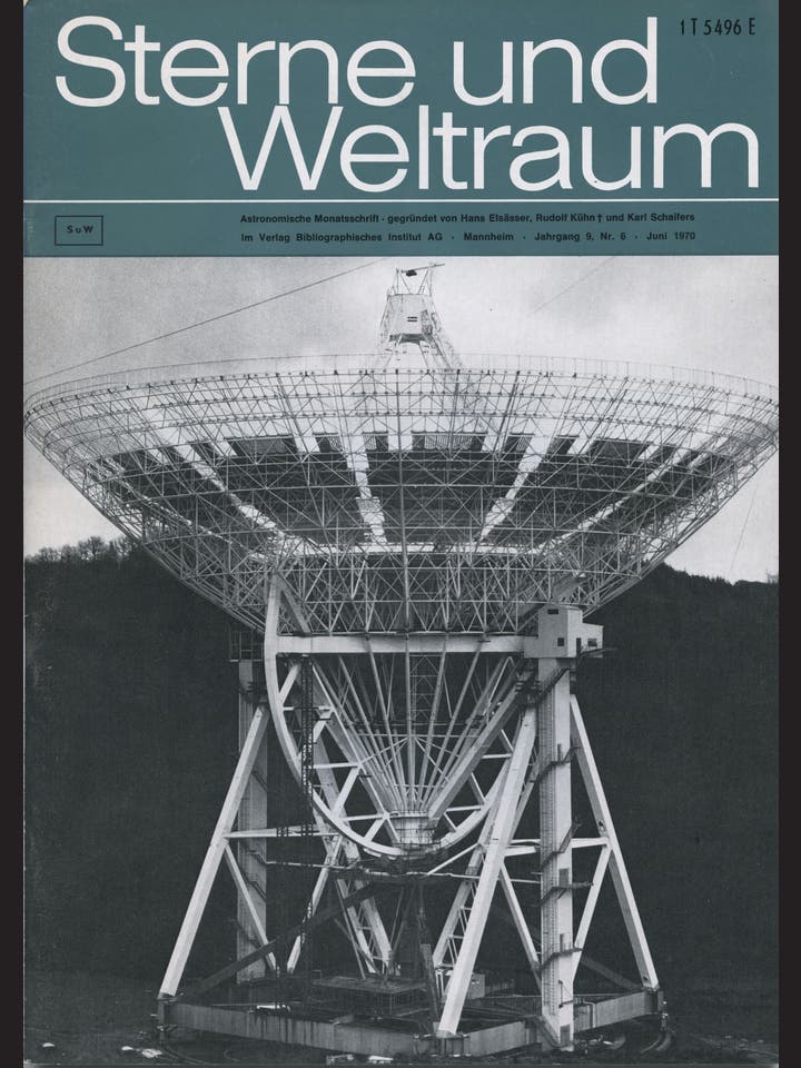 Sterne und Weltraum – 6/1970 – Juni 1970