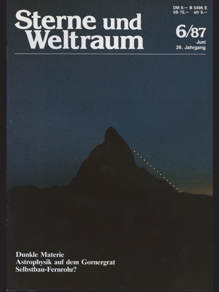 Sterne und Weltraum – 6/1987 – Juni 1987