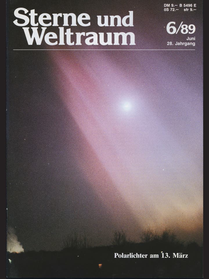 Sterne und Weltraum - 6/1989 - Juni 1989