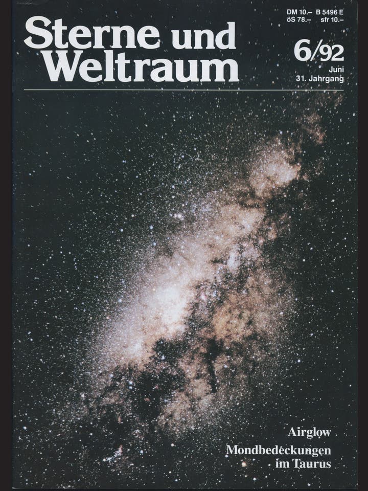 Sterne und Weltraum - 6/1992 - Juni 1992