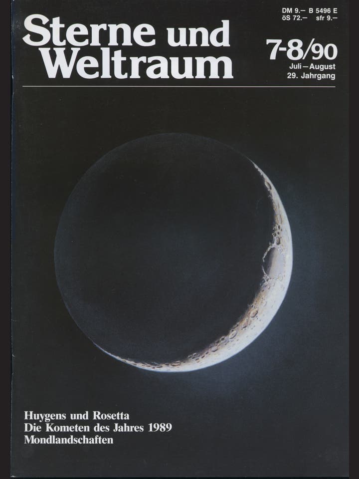 Sterne und Weltraum - 7/1990 - Juli / August 1990