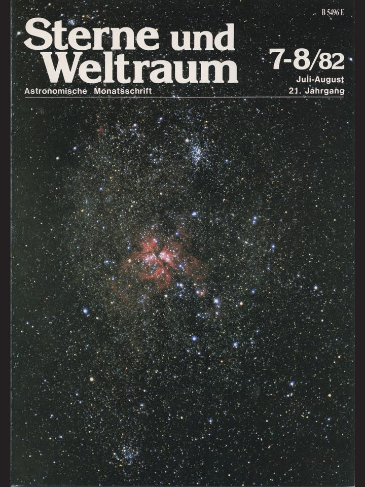Sterne und Weltraum – 7/1982 – Juli / August 1982