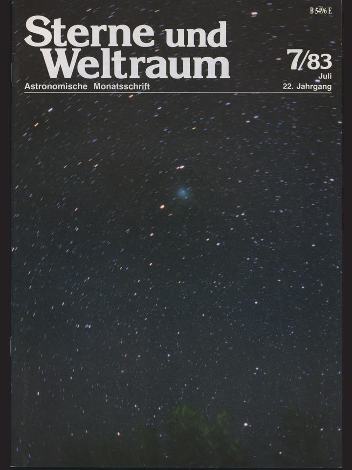 Sterne und Weltraum - 7/1983 - Juli 1983