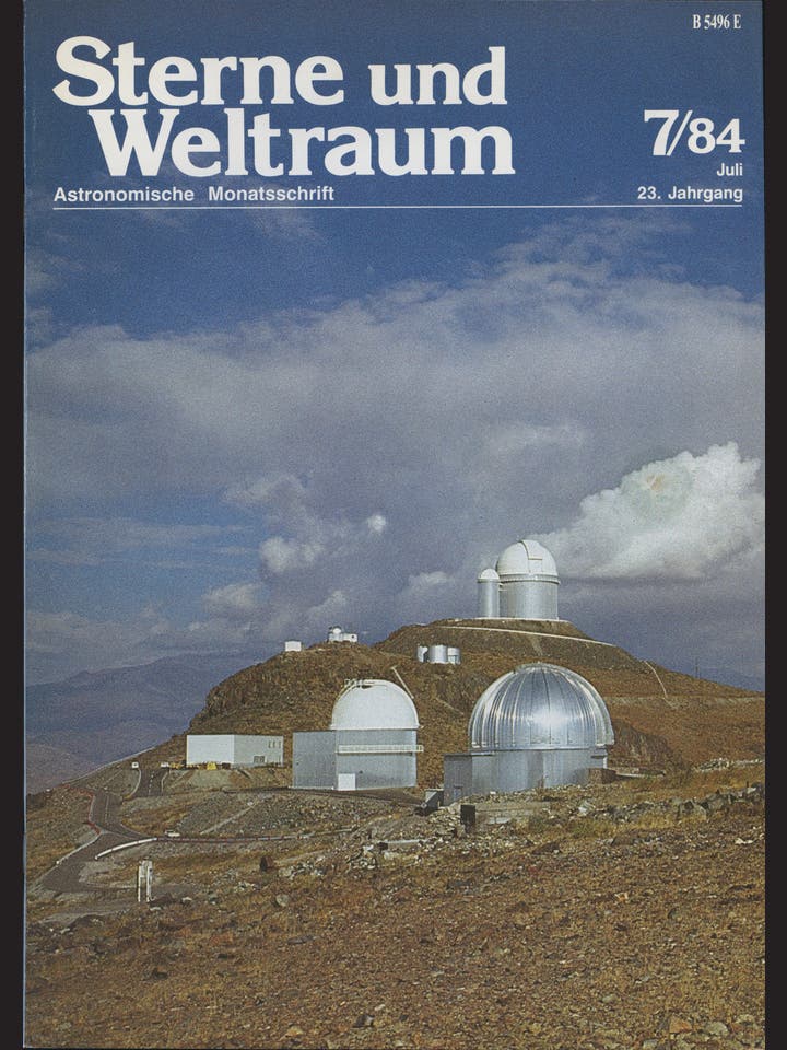 Sterne und Weltraum - 7/1984 - Juli 1984