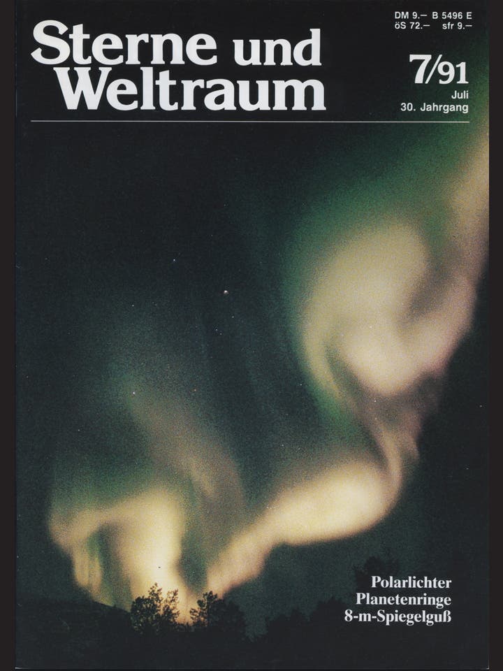 Sterne und Weltraum - 7/1991 - Juli 1991