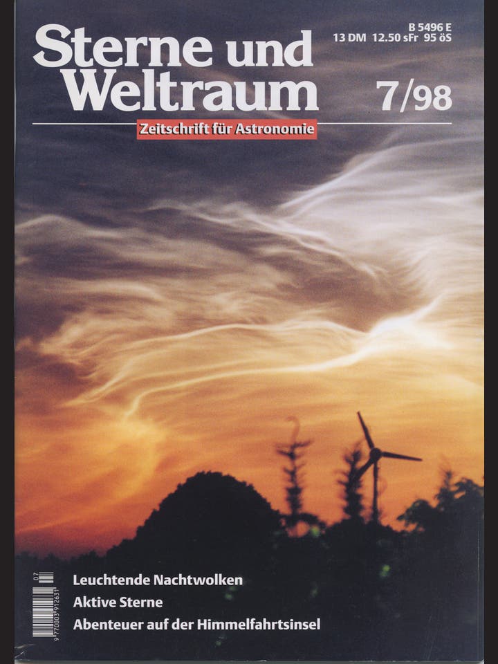 Sterne und Weltraum - 7/1998 - Juli 1998