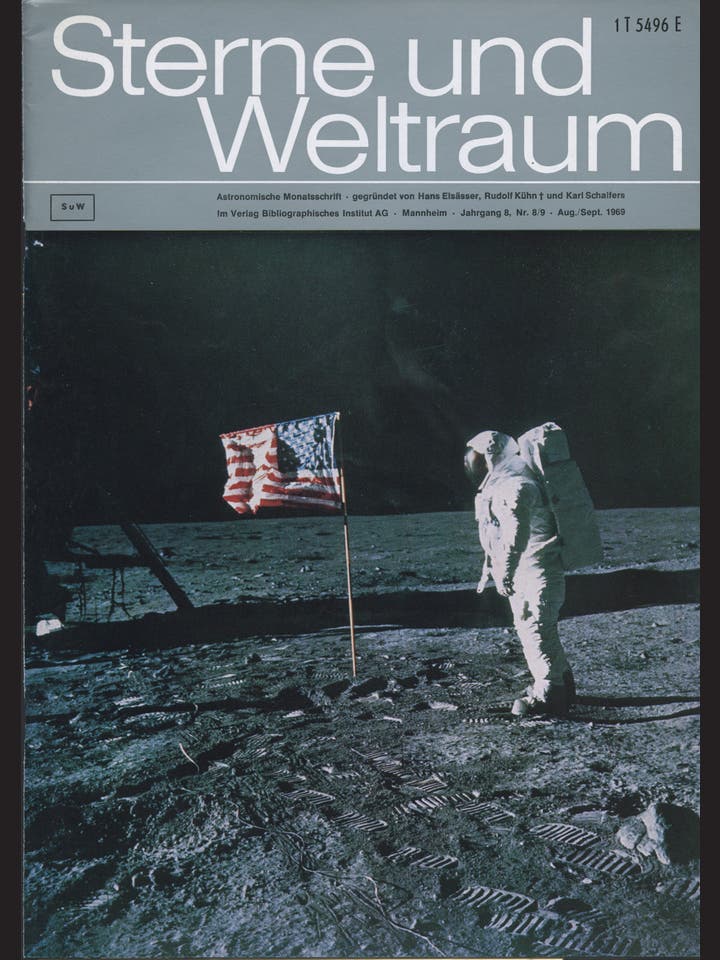 Sterne und Weltraum - 8/1969 - August / September 1969