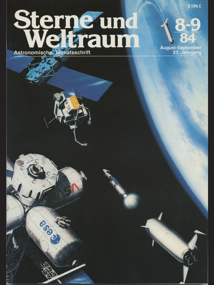 Sterne und Weltraum - 8/1984 - August / September 1984