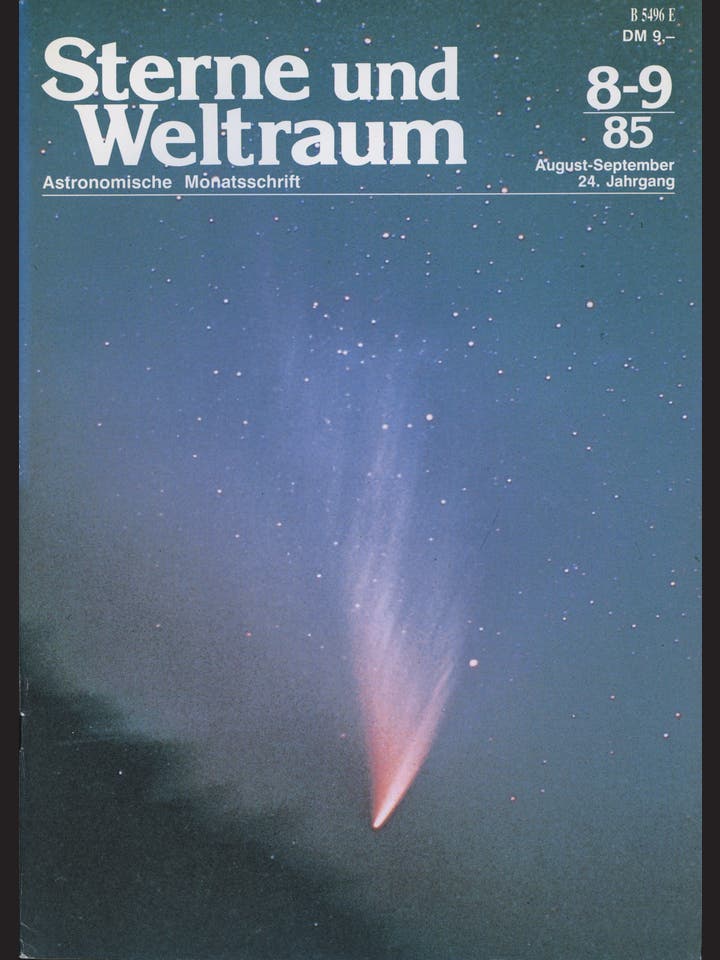 Sterne und Weltraum - 8/1985 - August / September 1985