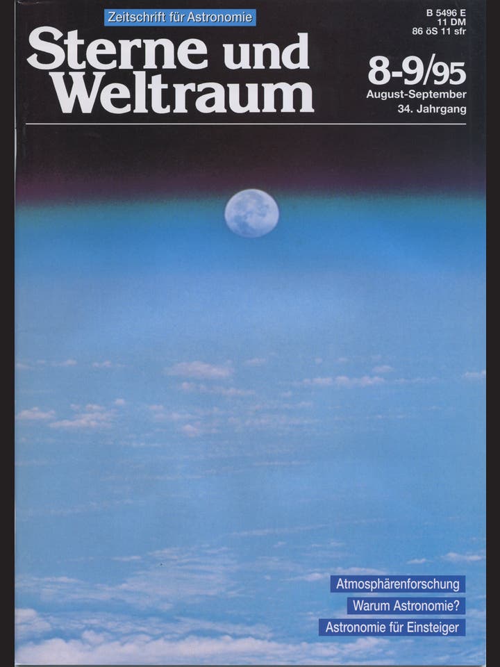Sterne und Weltraum - 8/1995 - August / September 1995