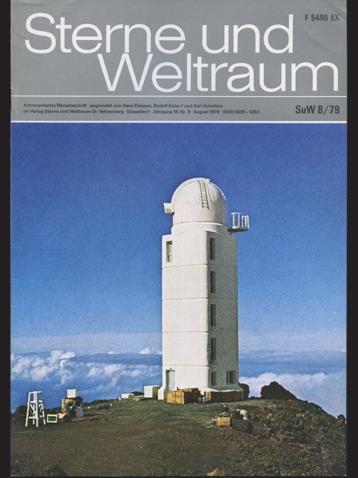 Sterne und Weltraum - 8/1979 - August 1979
