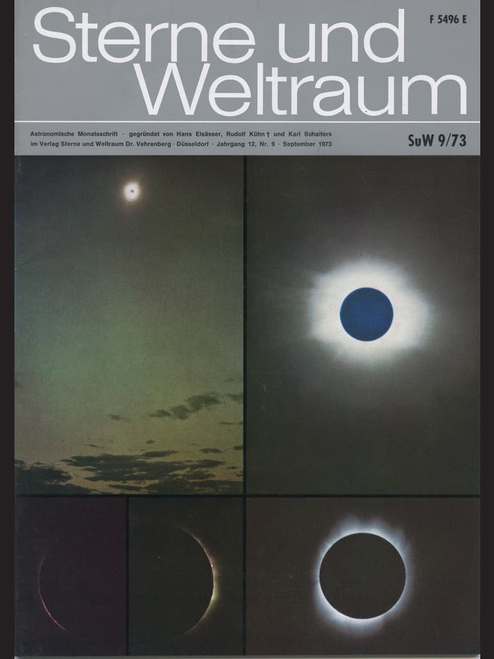 Sterne und Weltraum - 9/1973 - September 1973