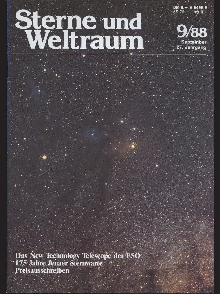 Sterne und Weltraum - 9/1988 - September 1988
