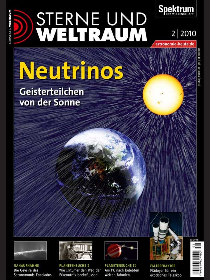 Sterne und Weltraum - 2/2010 - Neutrinos