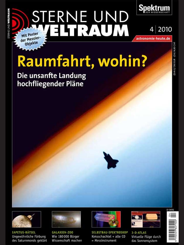 Sterne und Weltraum – 4/2010 – April 2010