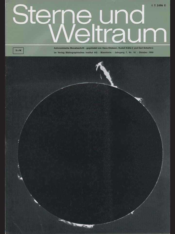 Sterne und Weltraum - 10/1968 - Oktober 1968