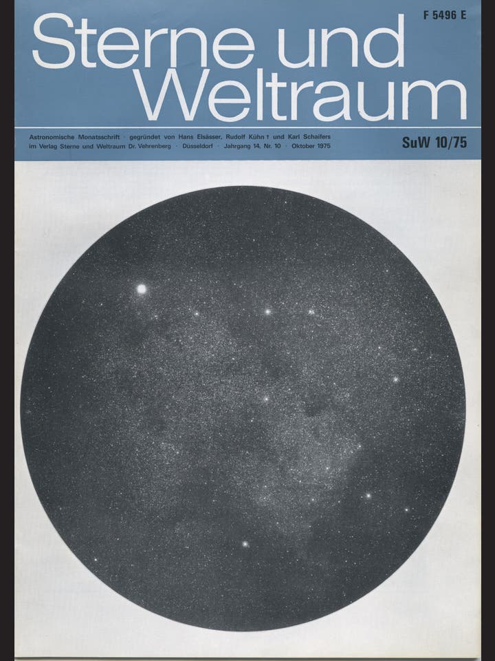 Sterne und Weltraum - 10/1975 - Oktober 1975