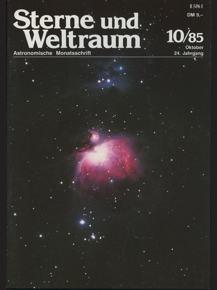 Sterne und Weltraum - 10/1985 - Oktober 1985