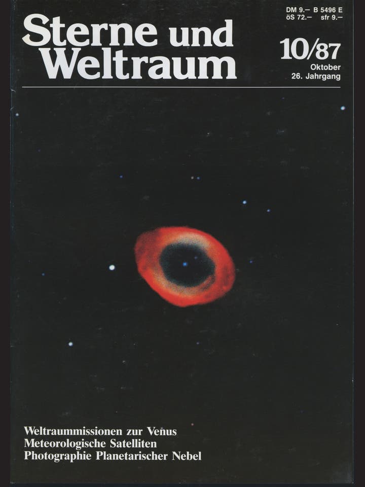 Sterne und Weltraum - 10/1987 - Oktober 1987