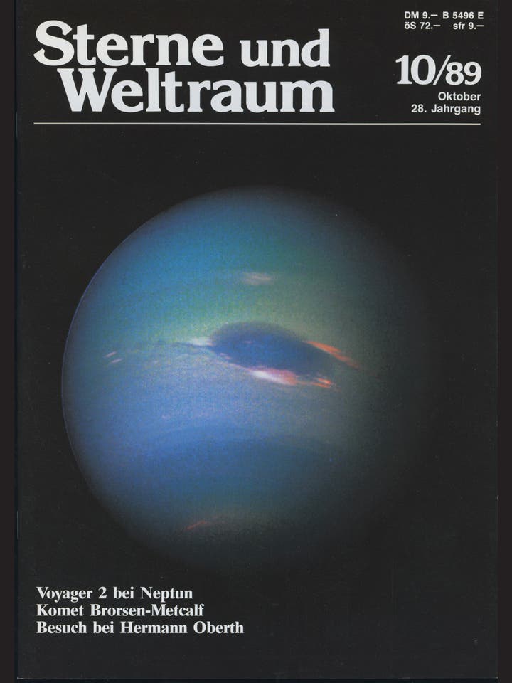 Sterne und Weltraum - 10/1989 - Oktober 1989