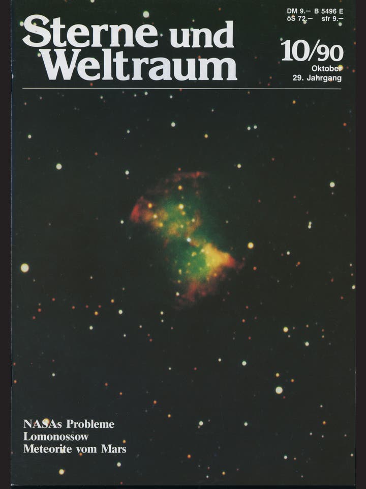 Sterne und Weltraum - 10/1990 - Oktober 1990