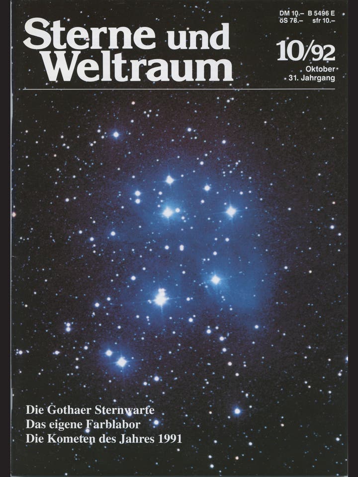 Sterne und Weltraum - 10/1992 - Oktober 1992