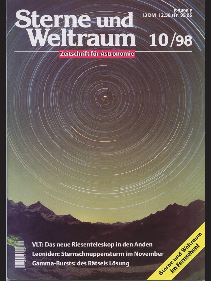 Sterne und Weltraum - 10/1998 - Oktober 1998
