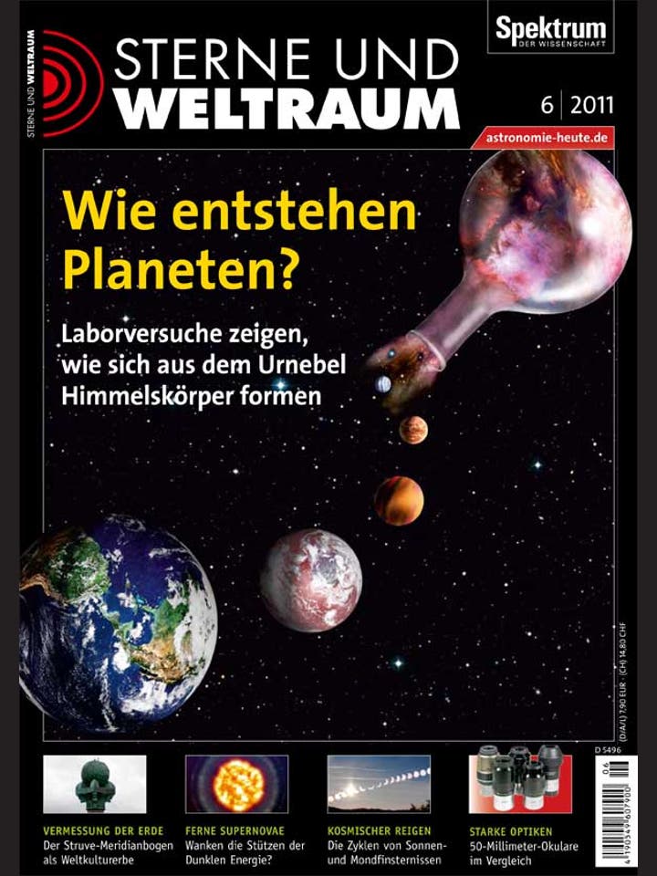 Sterne und Weltraum – 6/2011 – Wie entstehen Planeten?