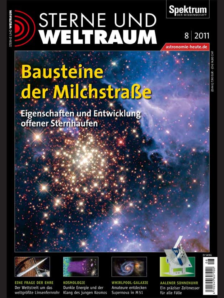 Sterne und Weltraum – 8/2011 – August 2011