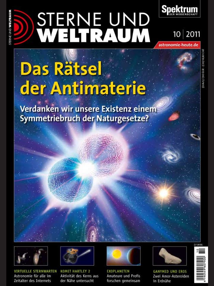 Sterne und Weltraum – 10/2011 – Das Rätsel der Antimaterie