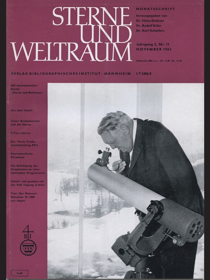 Sterne und Weltraum - 11/1963 - November 1963