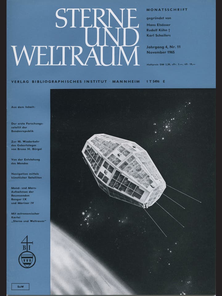 Sterne und Weltraum - 11/1965 - November 1965