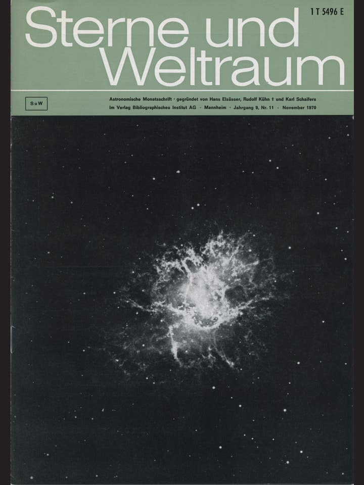 Sterne und Weltraum - 11/1970 - November 1970