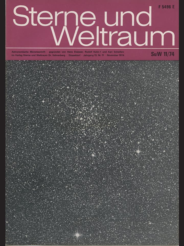 Sterne und Weltraum - 11/1974 - November 1974