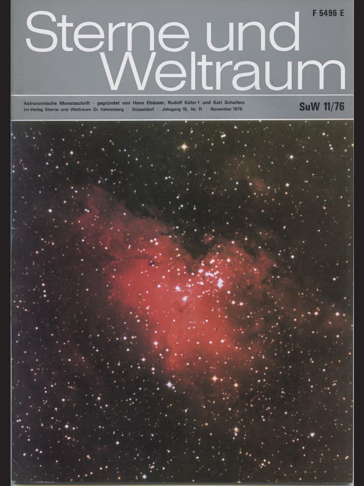Sterne und Weltraum - 11/1976 - November 1976