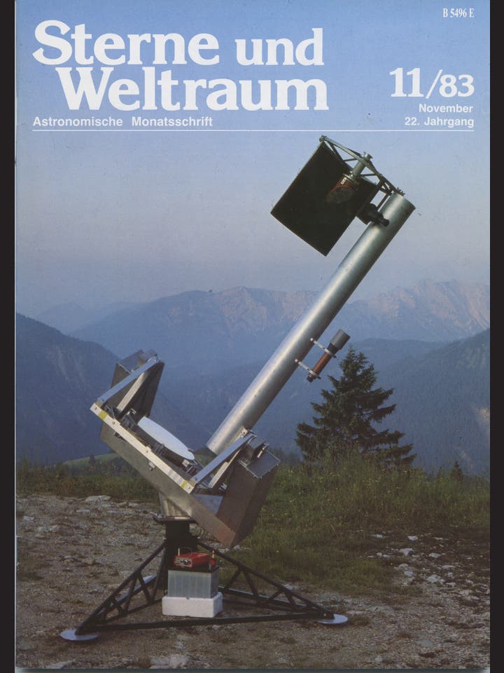 Sterne und Weltraum - 11/1983 - November 1983