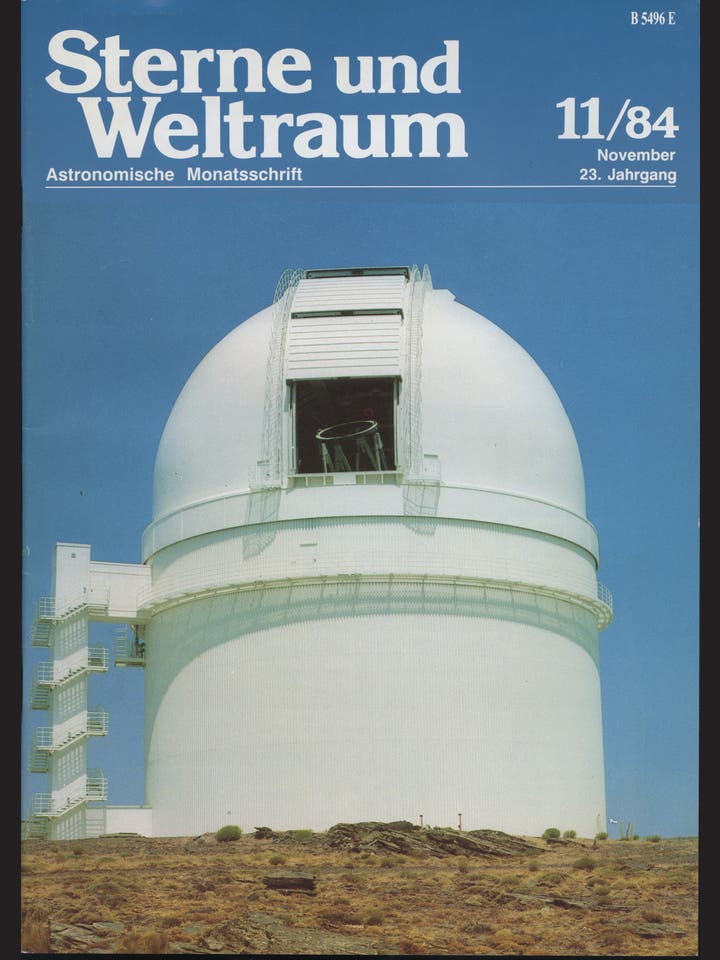 Sterne und Weltraum - 11/1984 - November 1984