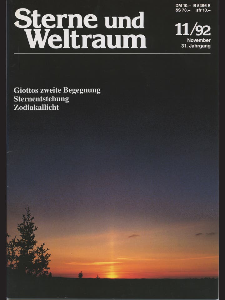 Sterne und Weltraum - 11/1992 - November 1992